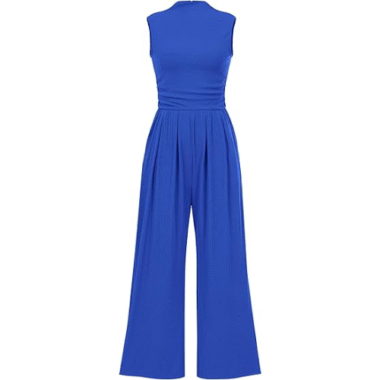 PRETTYGARDEN Womens Summer Jumpsuits Dressy Casual One Piece Outfits Sleeveless